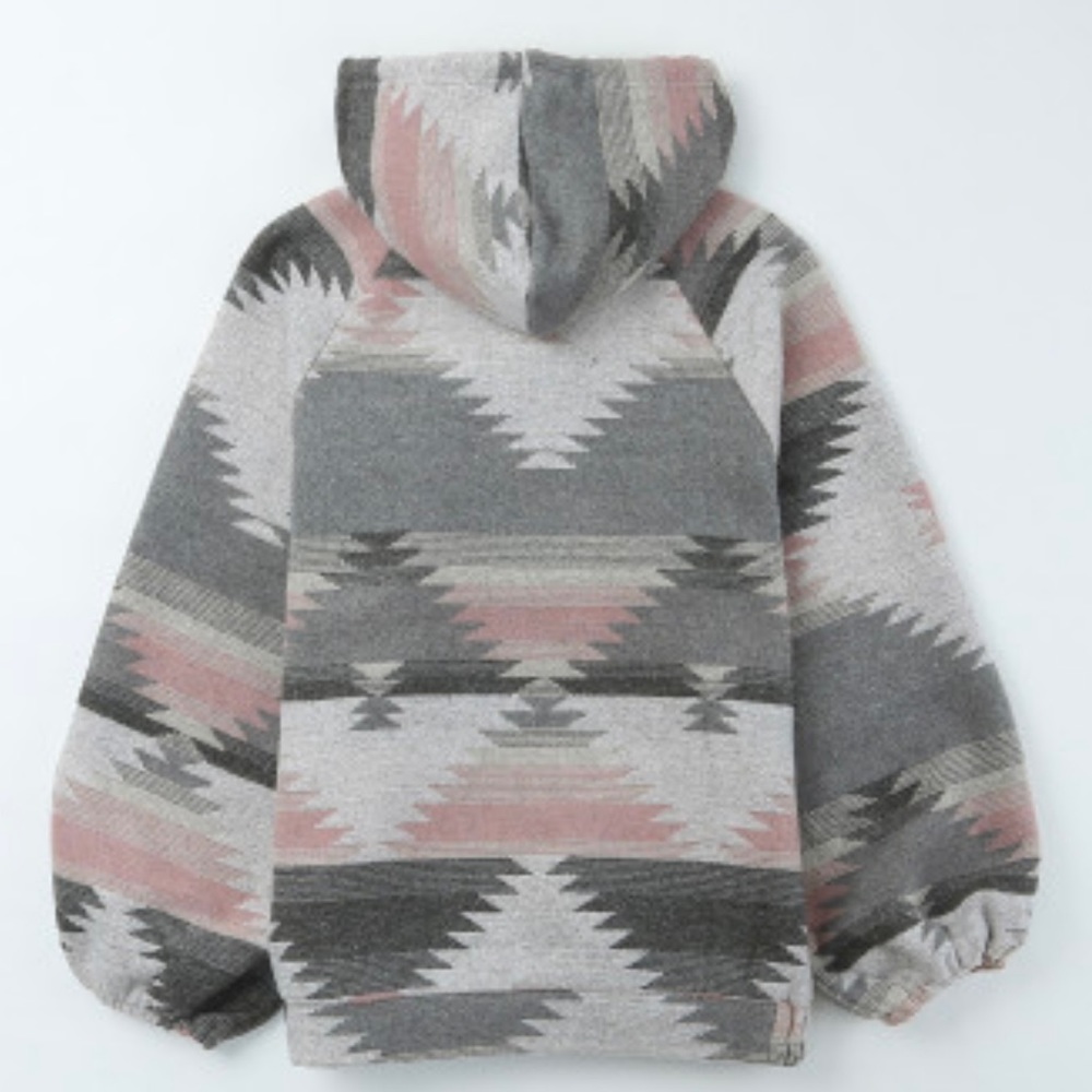 🥰🔥 Aztec Print Quarter Zip Pullover 🔥🥰 - Picture 6 of 13